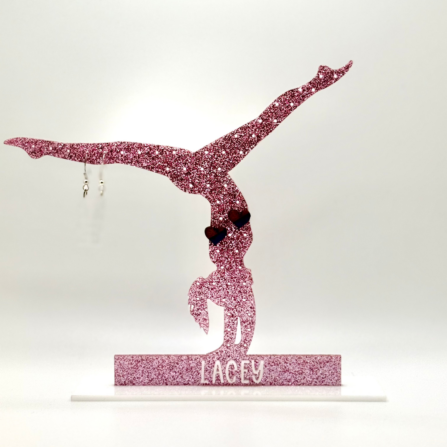 Custom Gymnast Earring Stand