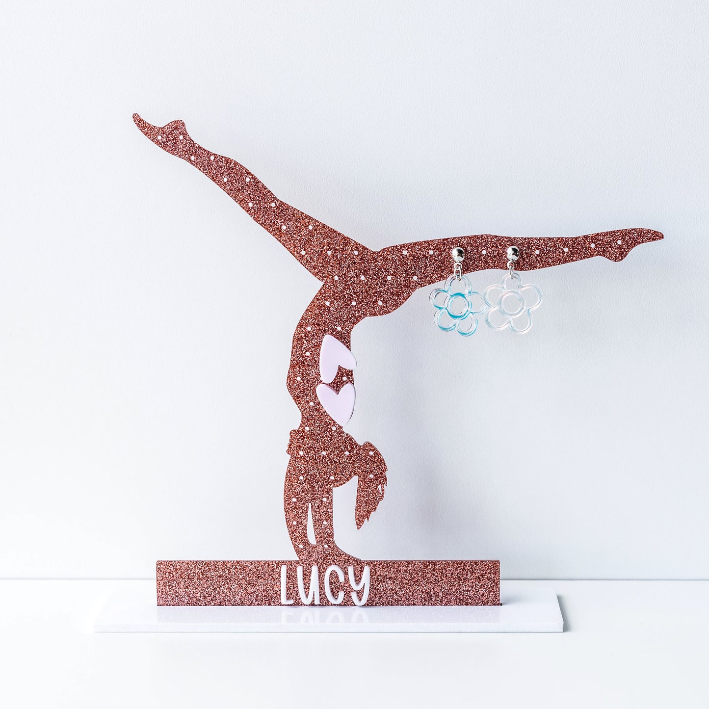 Custom Gymnast Earring Stand