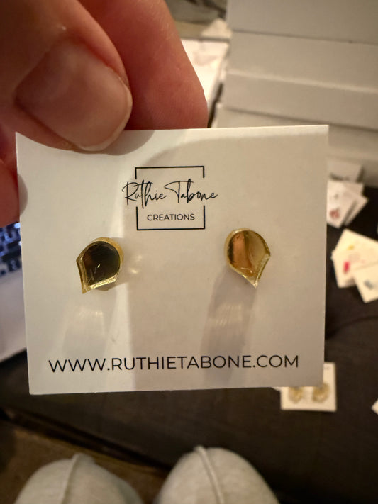 Teardrop Studs