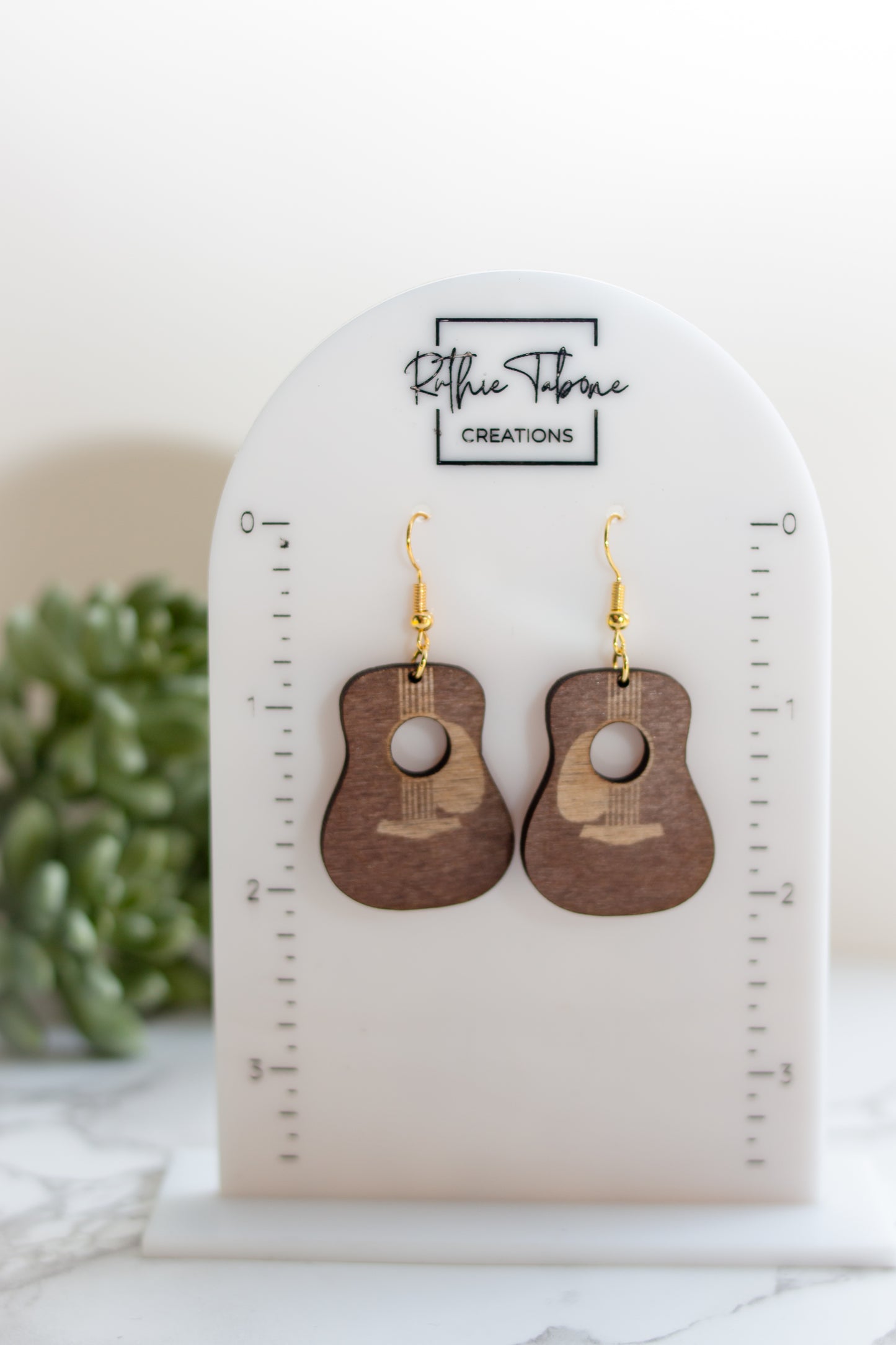 Guitar Earrings