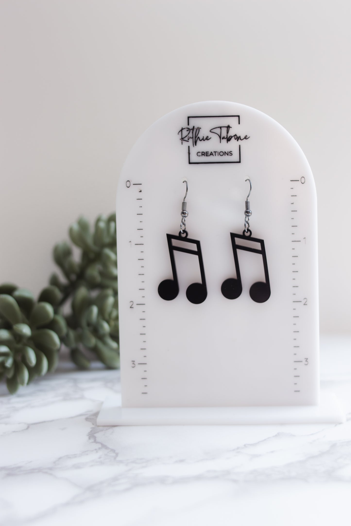 Music Note Earrings