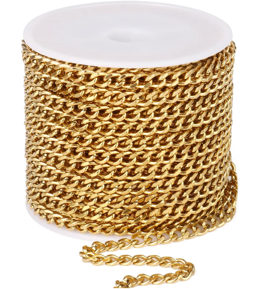 Gold Cuban Chain 4.3MM