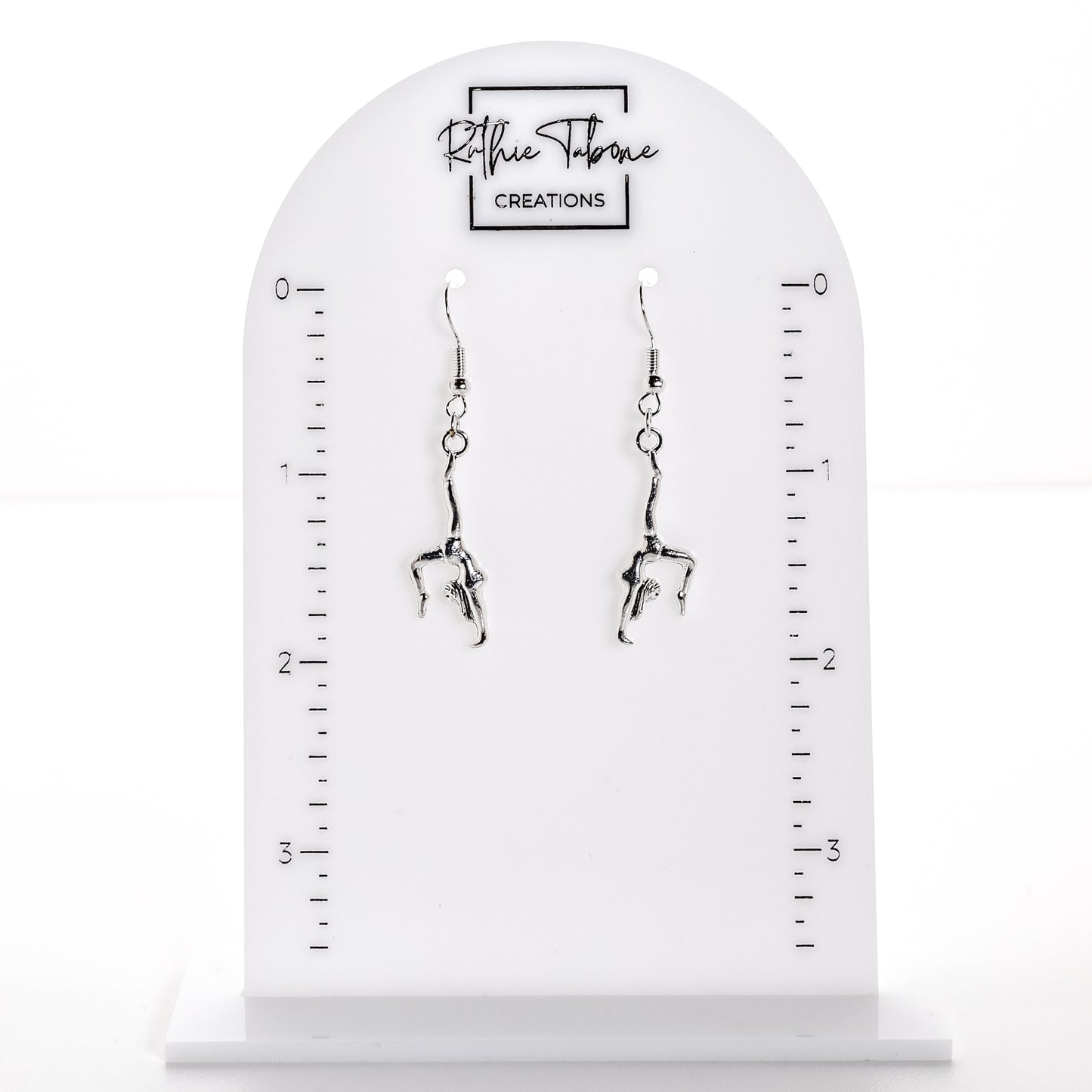 Silver Handstand Gymnast Dangle