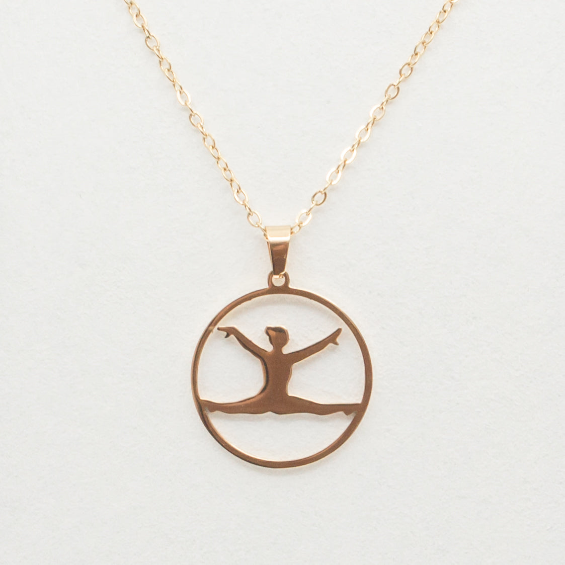 Gymnast Split Leap Necklace