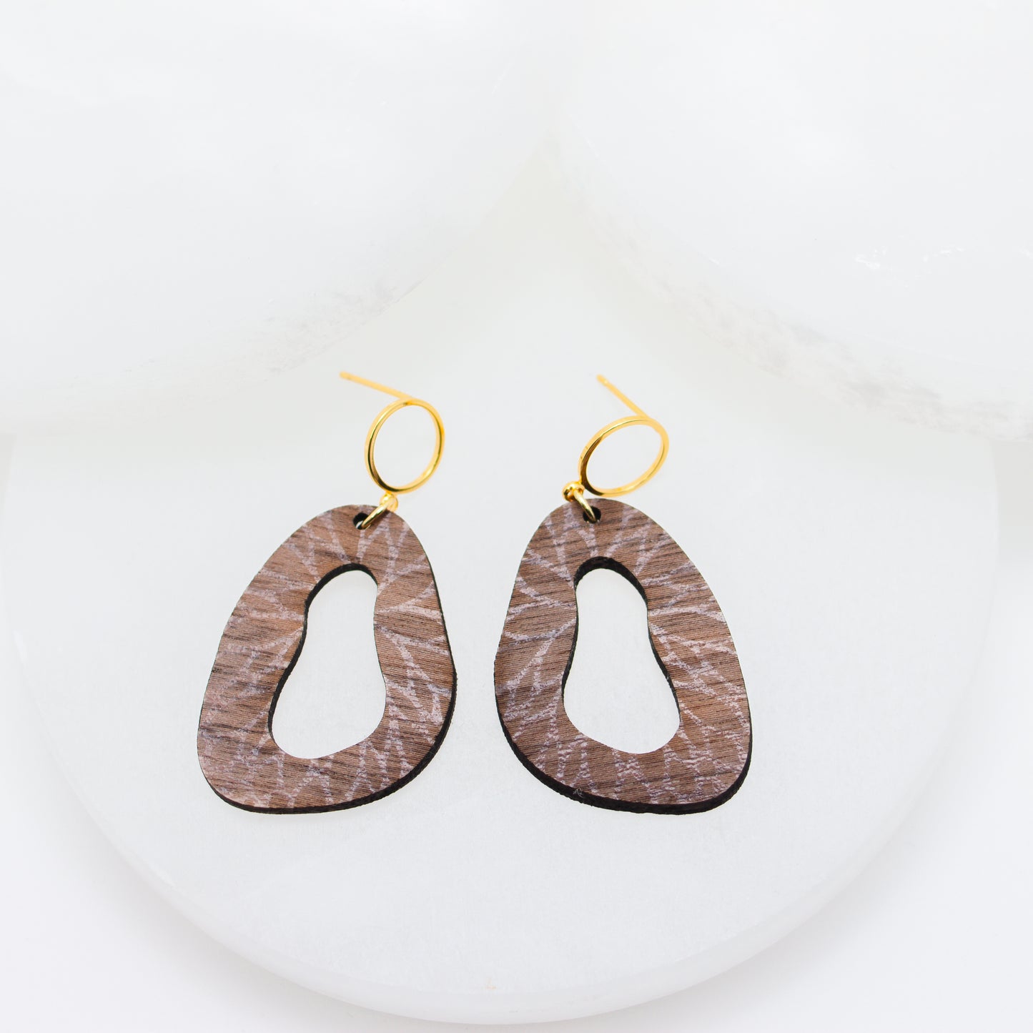 Oblong Engraved Dangles