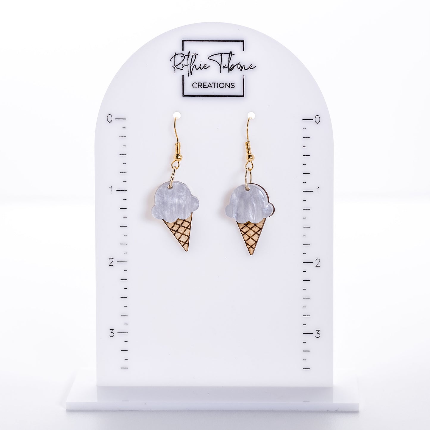 Ice Cream Cone Earrings
