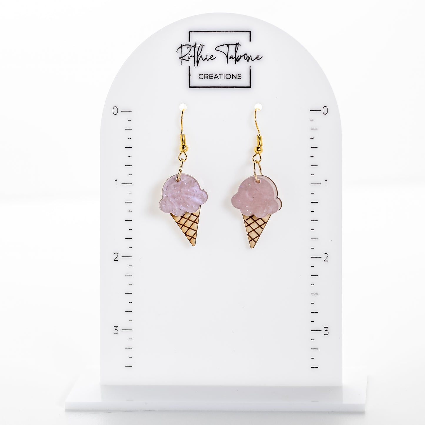 Ice Cream Cone Earrings