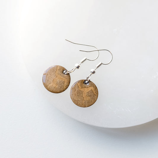 Wood Resin Gymnastics Dangles