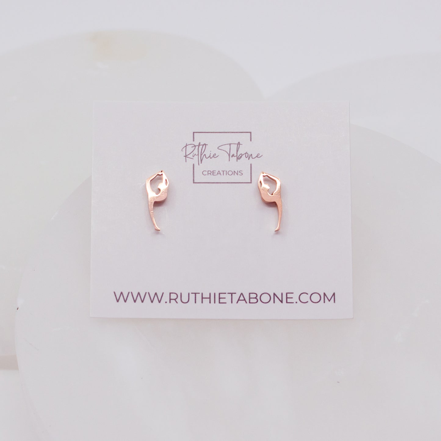 Gymnast Stud Earrings