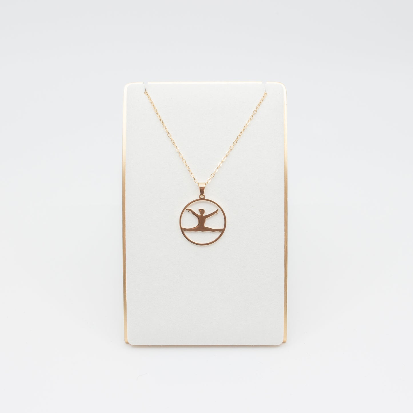 Gymnast Split Leap Necklace