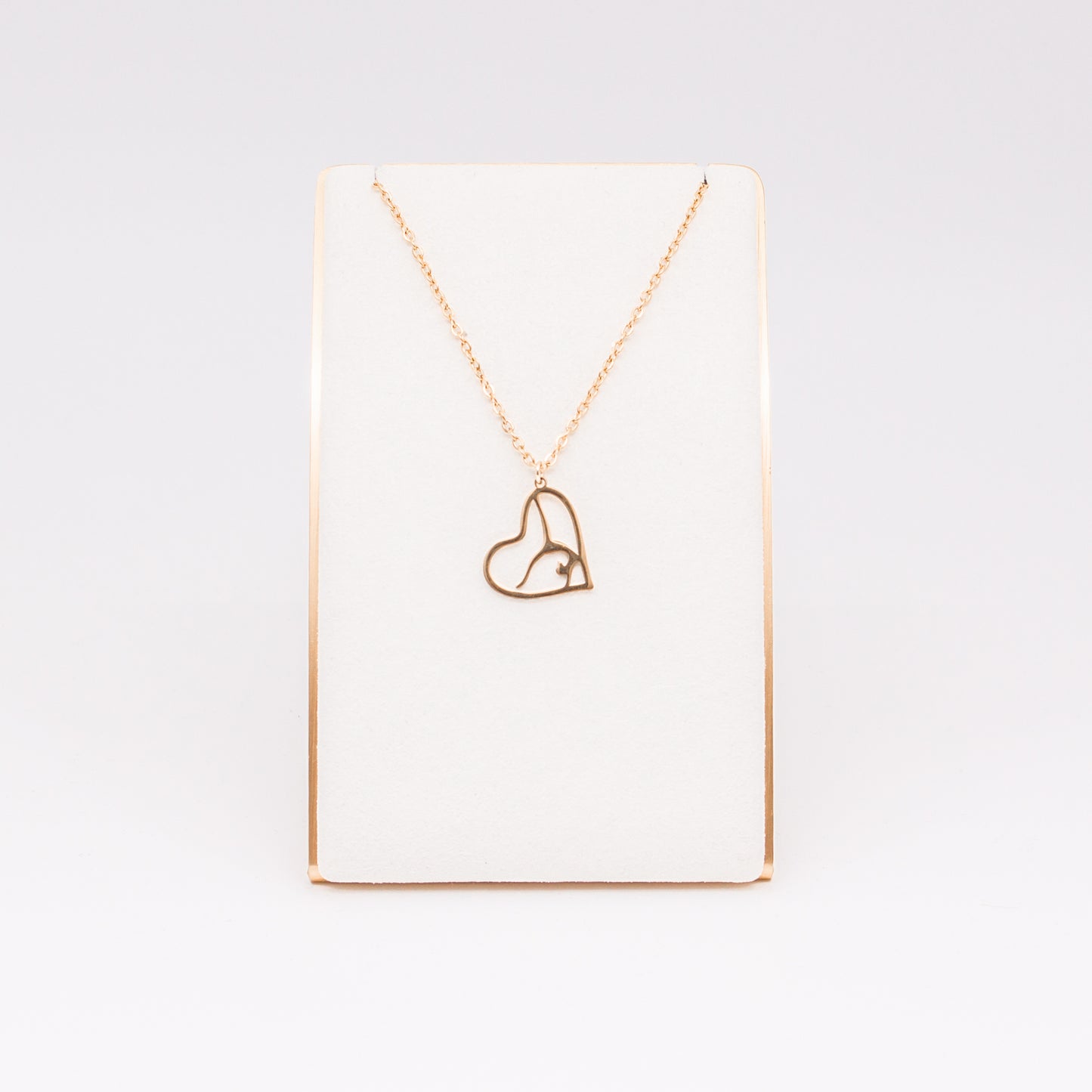 Gymnast Heart Necklace