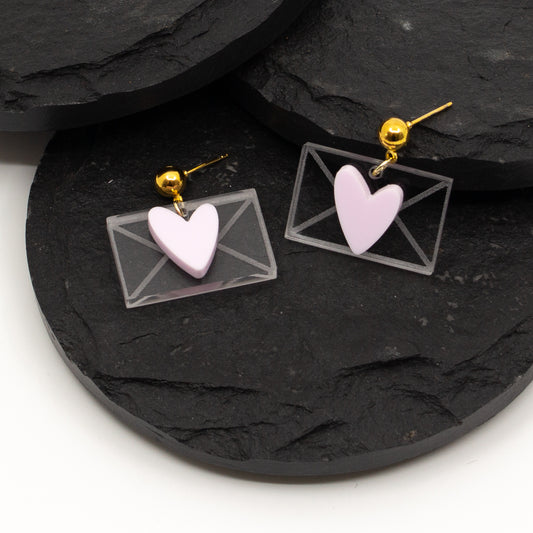 Love Letter Envelope Earrings