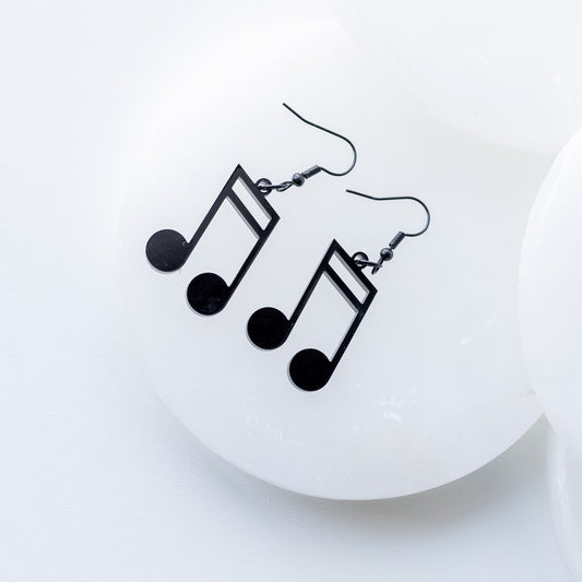 Music Note Earrings
