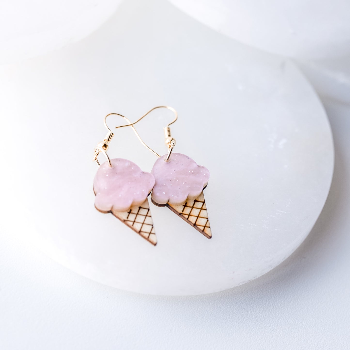 Ice Cream Cone Earrings
