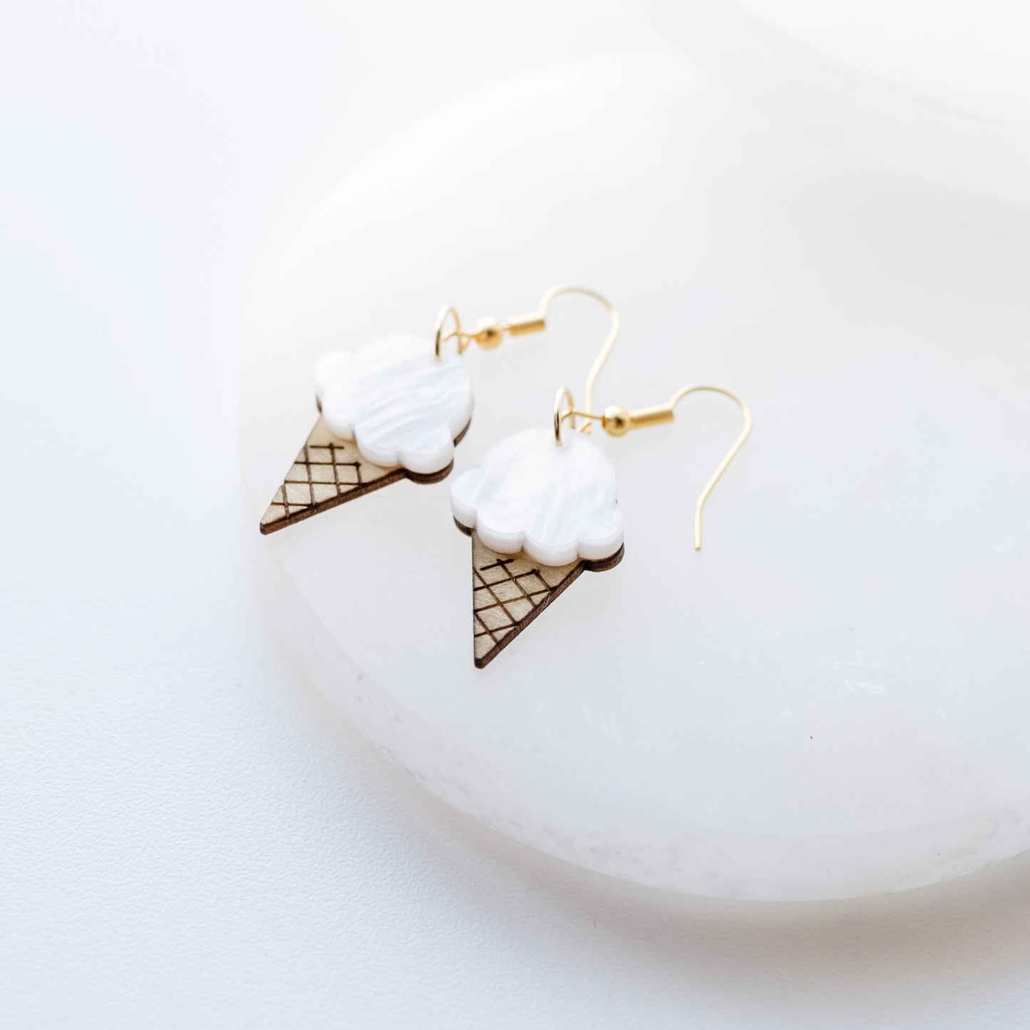 Ice Cream Cone Earrings